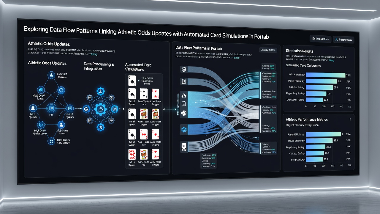 Automatisierte Kartensimulationen mit integrierten Sportdatenflüssen