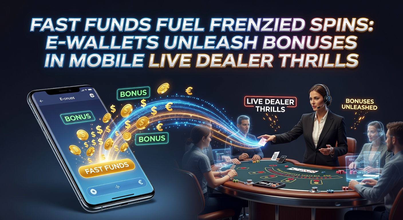 Smartphone mit Live-Dealer-Roulette und E-Wallet-App im Vordergrund, symbolisiert ultraschnelle Transaktionen in mobilen Casinos