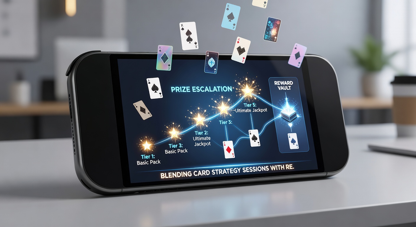 Mobile Schnittstellen verbinden Strategieelemente aus Karten, Walzen und Sportprognosen