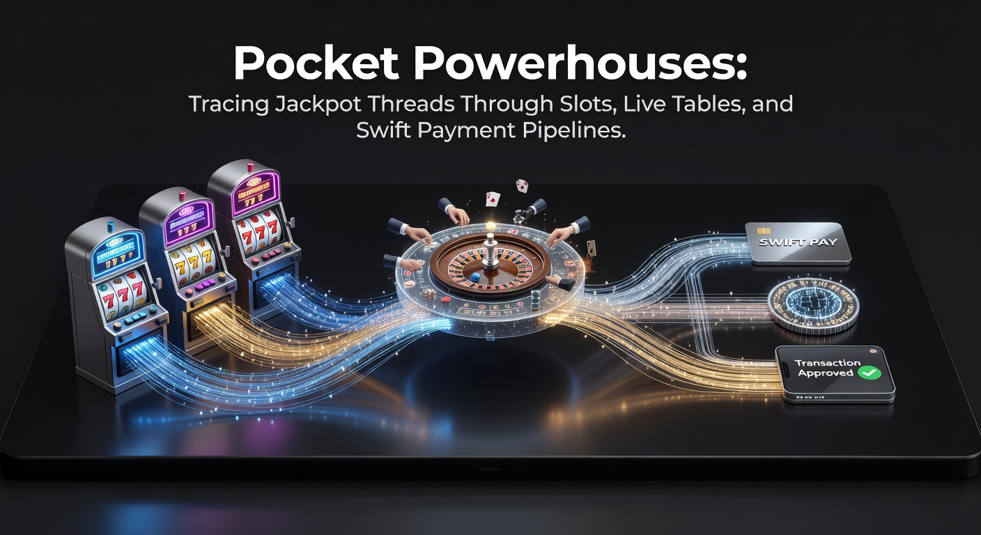 Mobilgerät zeigt Slot-Jackpot mit Live-Dealer-Tisch im Hintergrund und Zahlungsikone